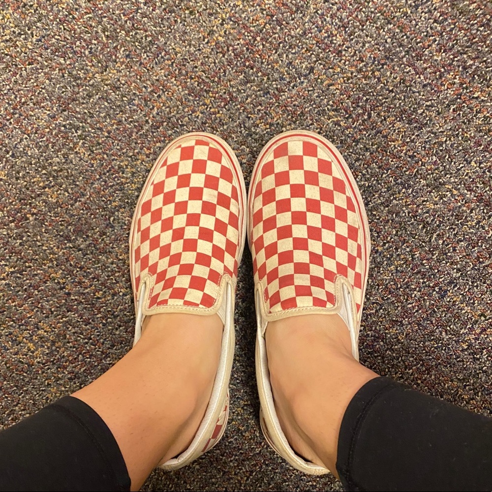 Checkered Vans